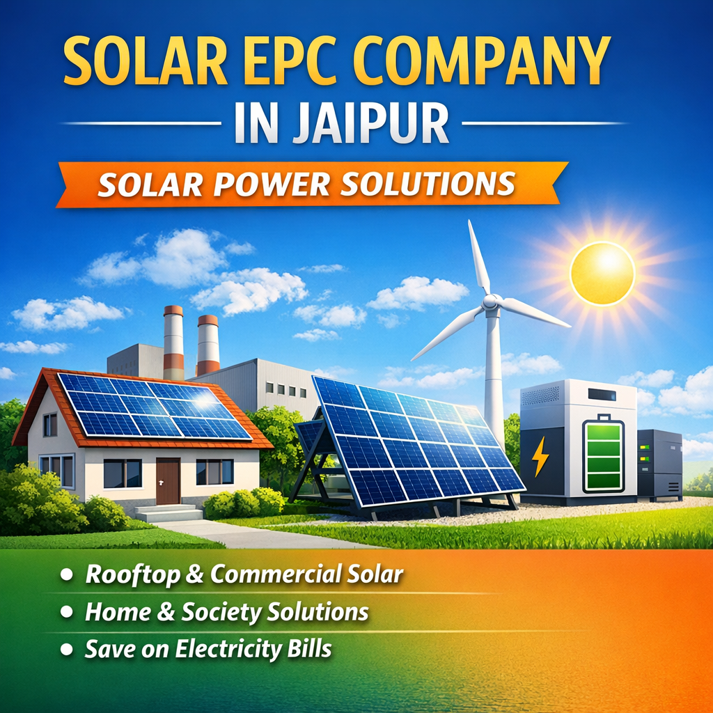 Solar EPC Company in Jaipur – Best Solar Panel Installation & Energy Solutions