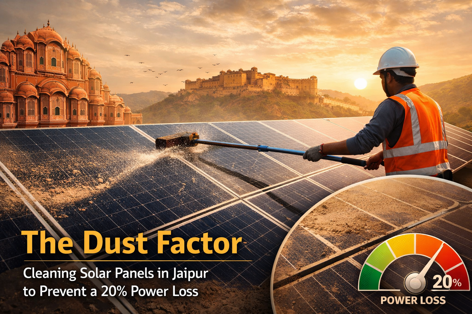 Jaipur Solar Panel Cleaning Guide 2026