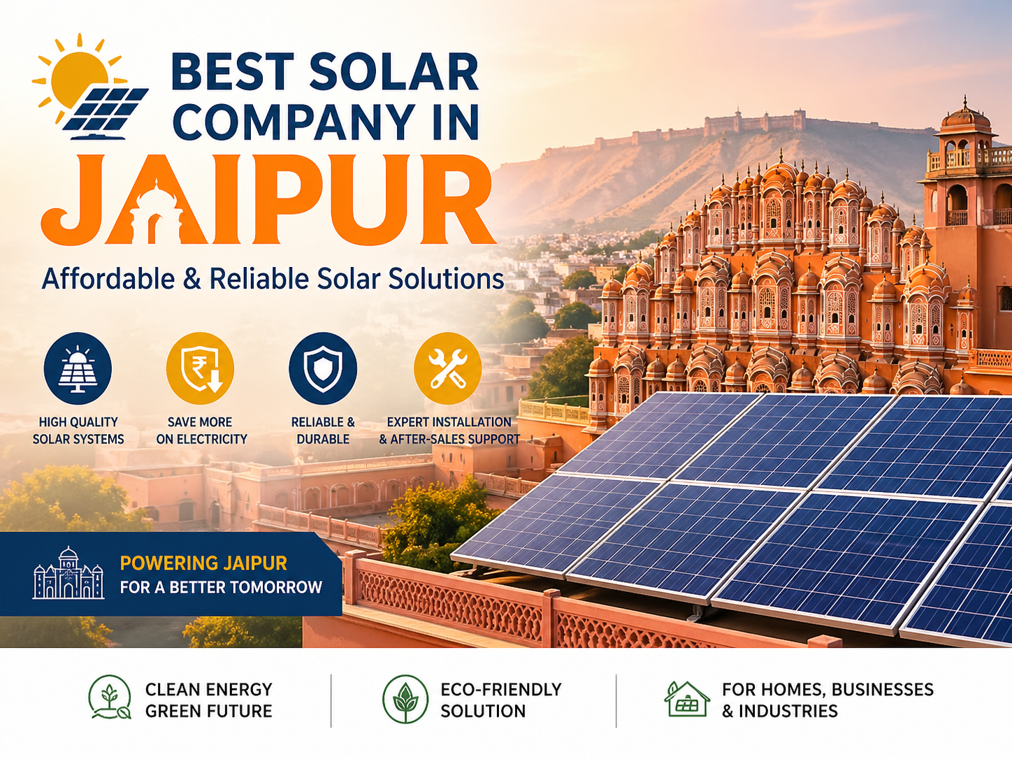 Best Solar company in jaipur