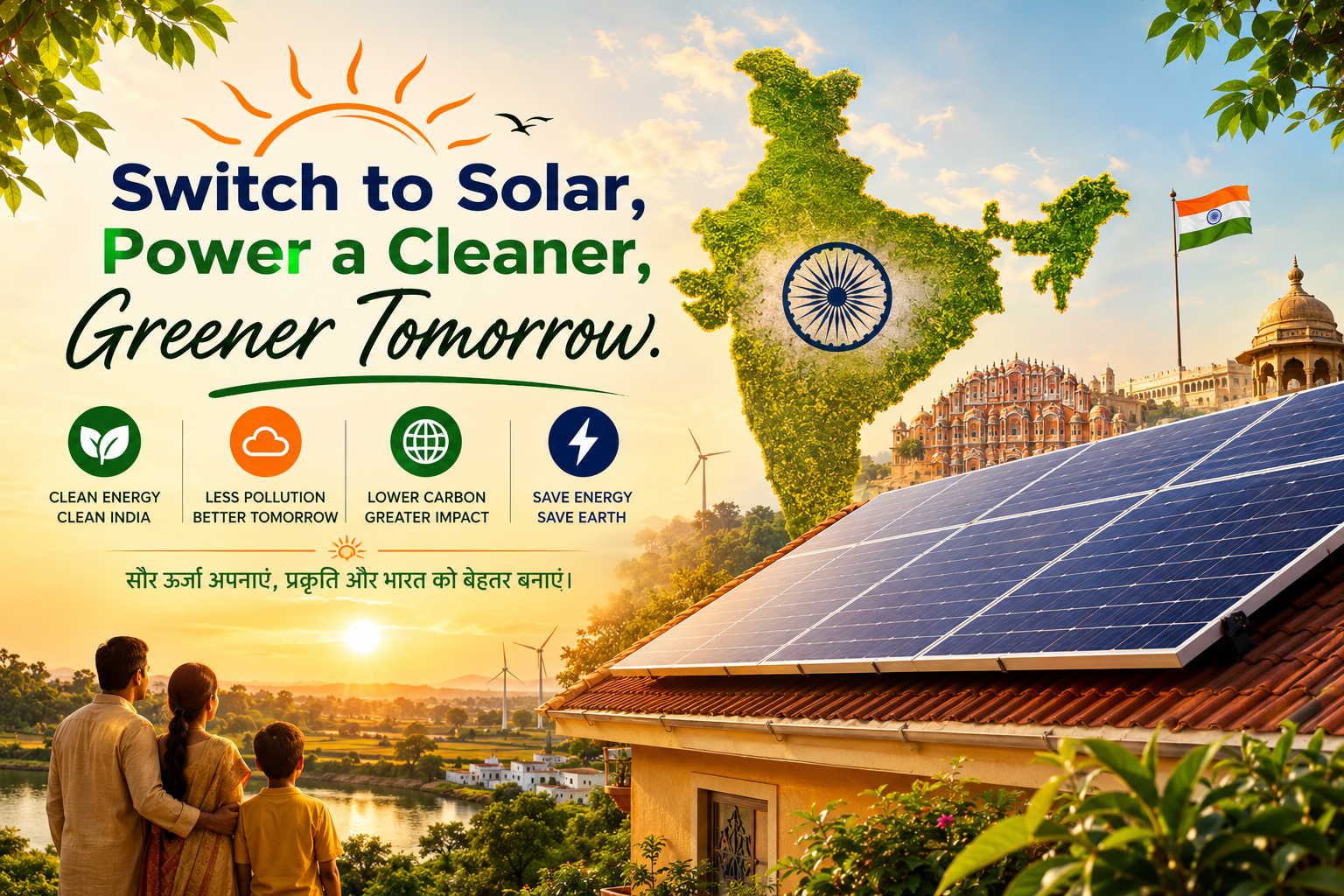 Environmental Benefits of Switching to Solar Energy in India