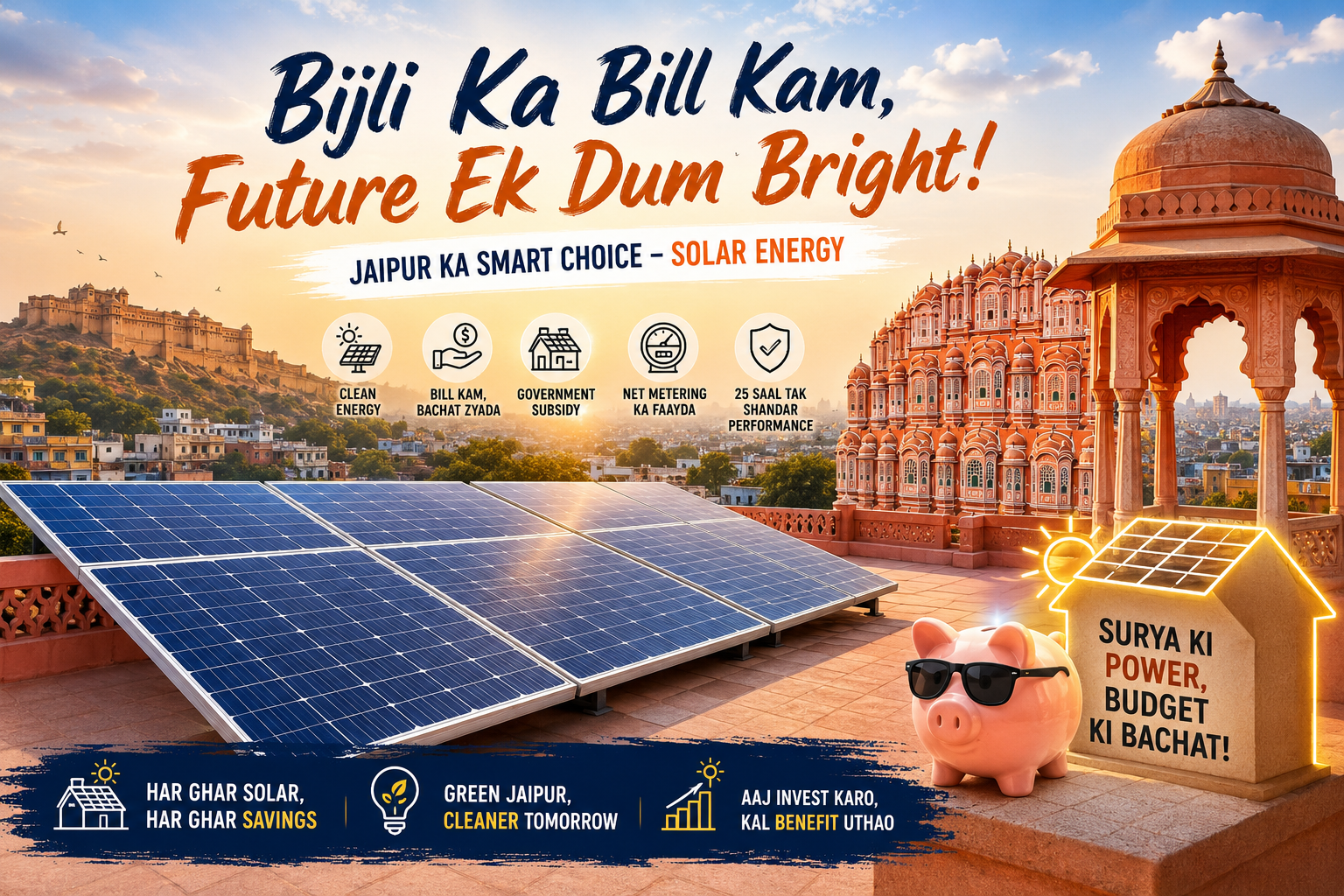 Best Solar Panel Installer in Jaipur – Dream Infra Solutions