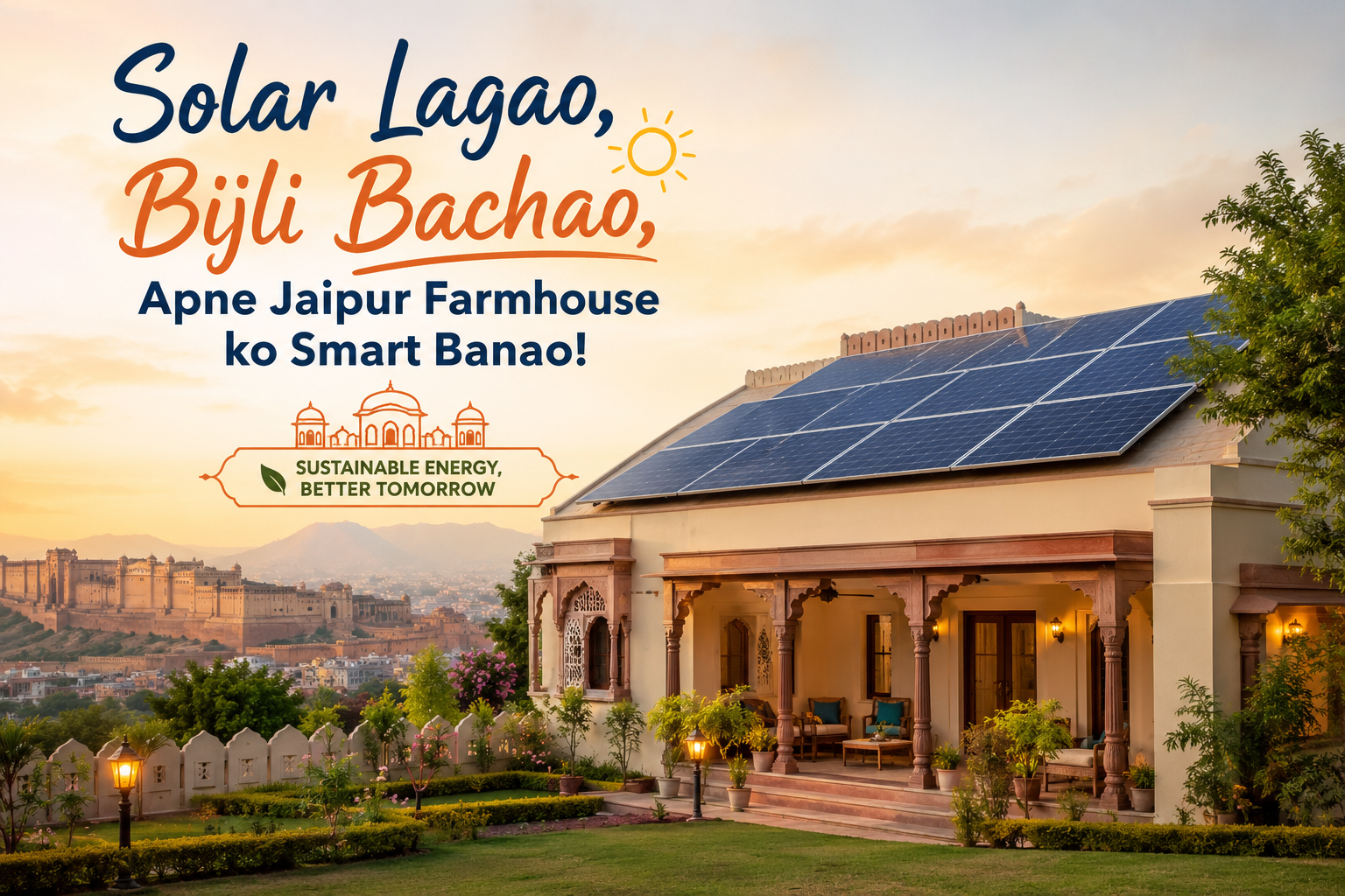 Solar Panel Installation for Farmhouses in Jaipur | Complete Guide 2026